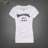 Camiseta Feminina Abercrombie Est. 1892 Branca