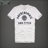 Camiseta Masculina Abercrombie And Fitch Branca