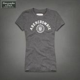 Camiseta Feminina Abercrombie A & F Cinza