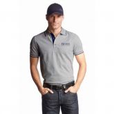 Camisa Polo Hugo Boss Mens Cinza