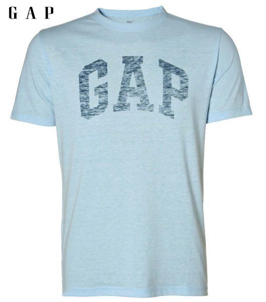 Camiseta masculina Gap Fun Horizon Azul Bebe