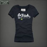 Camiseta Feminina A & Fitch Azul Marinho