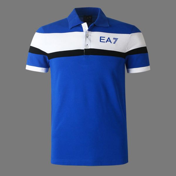 Camisa Pólo Armani EA7 Azul Royal