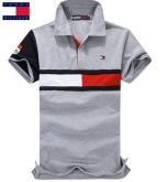 Camisa Pólo Masculina Tommy Hilfiger Cinza