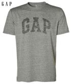 Camiseta masculina Gap Fun Portland Cinza