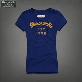 Camiseta Feminina Abercrombie Est. 1892 Azul