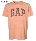 Camiseta masculina Gap Fun Lunara Alaranjado