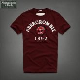 Camiseta Masculina Abercrombie & Fitch 1892 Marrom