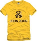 Camisetas Masculinas Jonh Jonh Denim Amarela