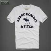 Camiseta Masculina Abercrombie & Fitch Branca