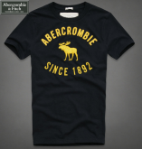 Camiseta Masculina Abercrombie Since 1892 Preta