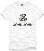 Camiseta Masculina Jonh Jonh Denim Branca